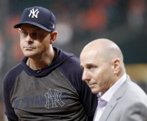 Aaron Boone, Brian Cashman