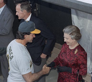 Tony La Russa, Queen Elizabeth