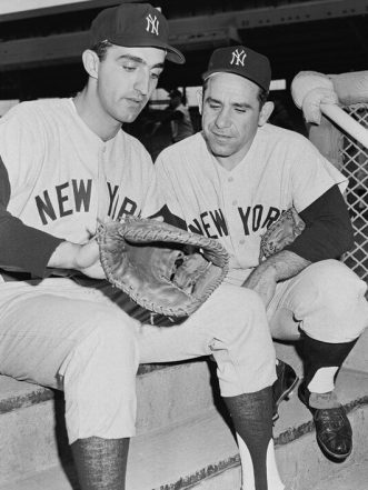 Joe Pepitone, Yogi Berra