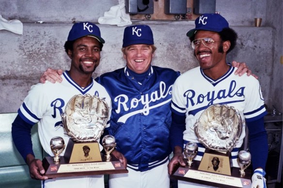 Whitey Herzog, Frank White, Al Cowens