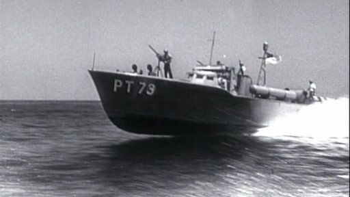 The PT 73, whose crew sometimes managed to make real patrols when not making real mischief.